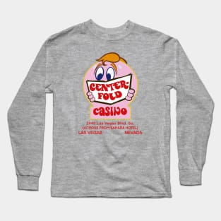 Vintage Centerfold Casino Las Vegas Long Sleeve T-Shirt